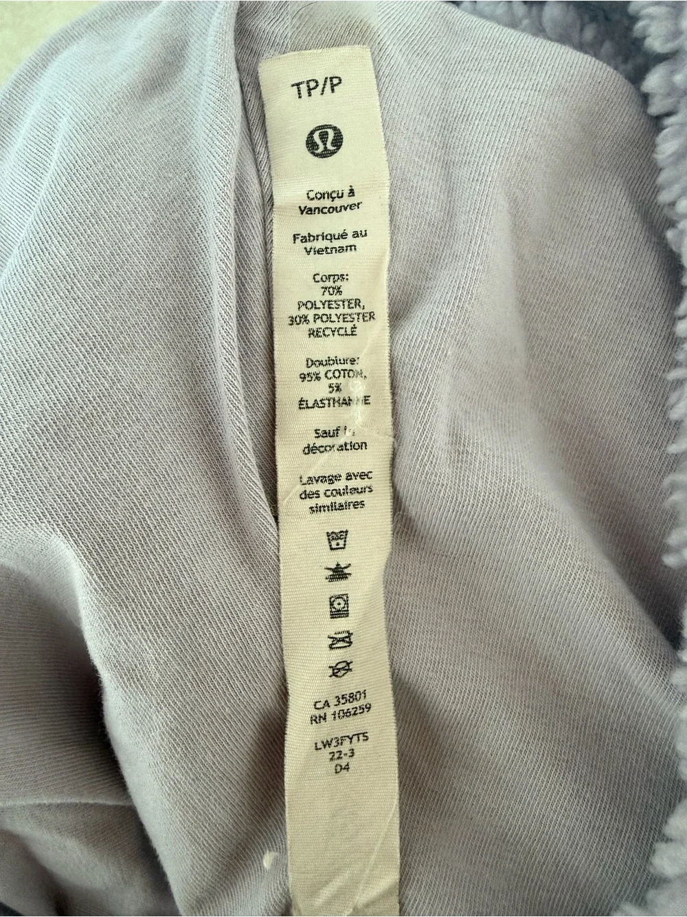 Lululemon Scuba Oversized Half-Zip Fleece Hoodie XS/S nbnn